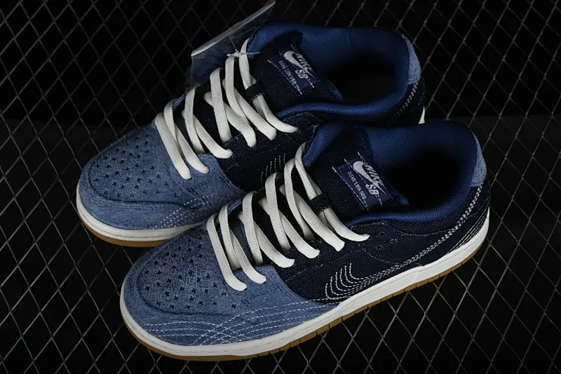 All Categories Nk SB Dunk Series Nk SB Dunk Low Low-top sneakers Nk SB Dunk Low Pro Prm "Denim Gum" Denim denim low-top casual sneakers CV0316-400